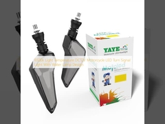 6500k Temperatura luminosa DC12V Motociclo LED Guida di segnale di luce con Lampada d'acqua