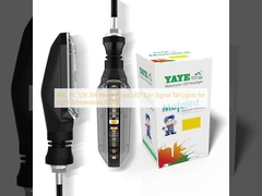 ABC PC 12V 3W LED impermeabile segnale di svolta luci posteriori per la temperatura della luce 6500k