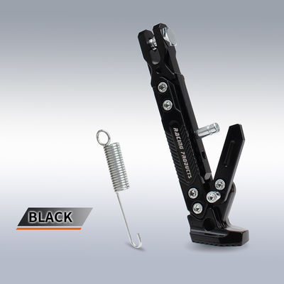 Motorcycle Kickstand Adjustable Side Feet Parking Rack Support Foot Frame Aluminum Alloy  Motorcycle Universal Tripod