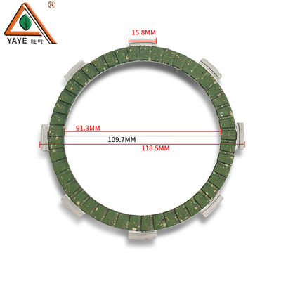 Motorcycle Parts Motor Clutch Plates 125cc 150cc 200cc Chinese Motorcycle Clutch Friction  Disc for HONDA- CG125 CG150 CG200