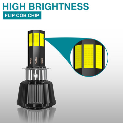 YAYE New Arrival 6 Light Built-in Drive Hi/Lo Beam Flash Motorcycle LED Headlight