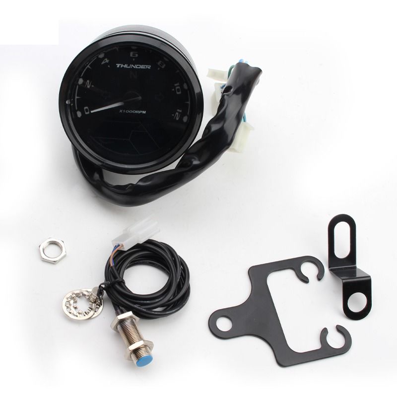 New Model CG125 Electric Motorcycle Digital Speedometer Plastic Digital Display