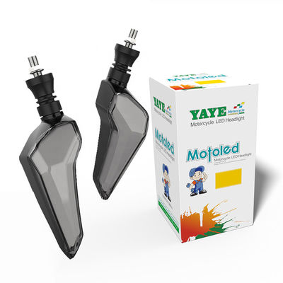 6500k Temperatura luminosa DC12V Motociclo LED Guida di segnale di luce con Lampada d'acqua