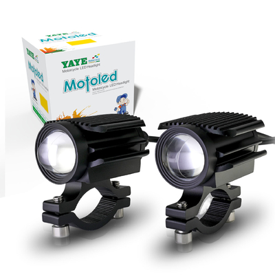 3570CSP YYFJD-JRY YAYE Motocicletta LED Mini Spot Light 16W 1600LM AC DC 8V 80V Giallo Bianco