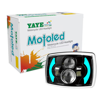 CD70 Faretti a LED per motociclisti 12V 70cc con DRL White Blue Light