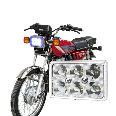 Faro LED YAYE CG125 6 Chip DC12V Bianco Blu DRL per Moto